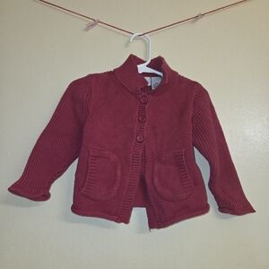 Cozy Red Kids Jacket